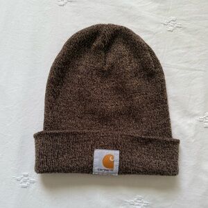 Carhartt Brown Marled Knit Beanie
